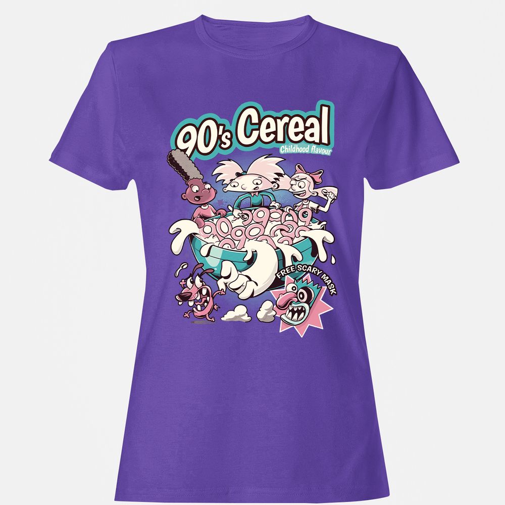 Women's T-Shirt - 365Y6BZ9 - Purple - 12