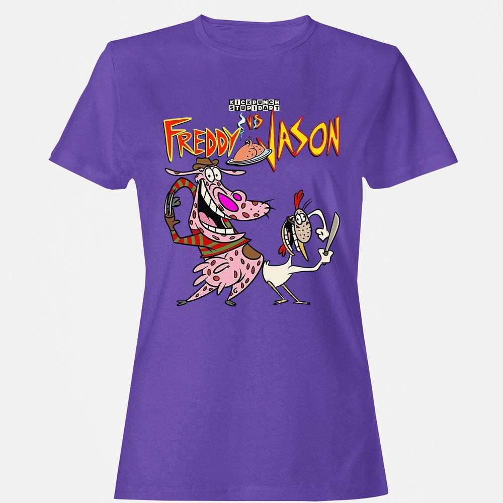 Women's T-Shirt - DR4G43NS - Purple - 12
