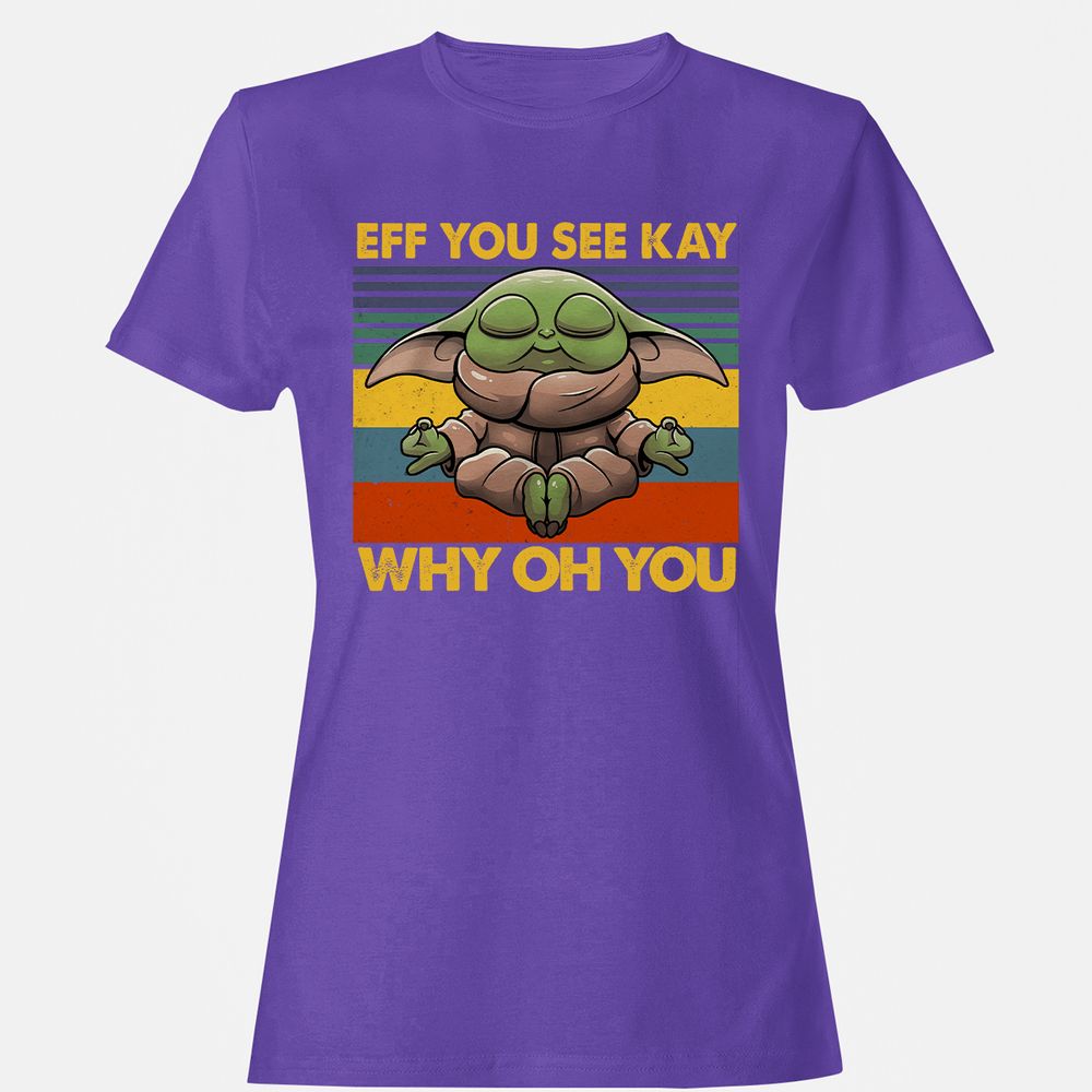 Women's T-Shirt - Y5F8AJ7P - Purple - 12