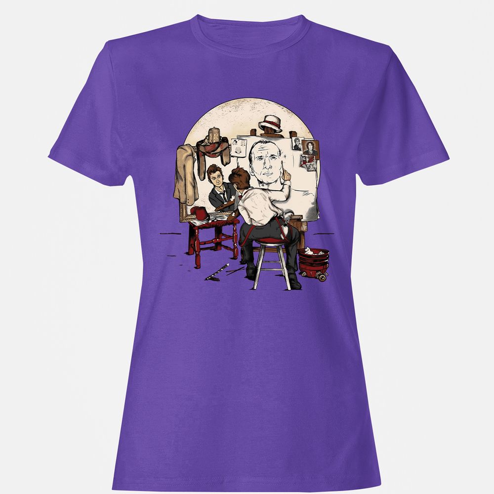 Women's T-Shirt - YNGG6AMJ - Purple - 12