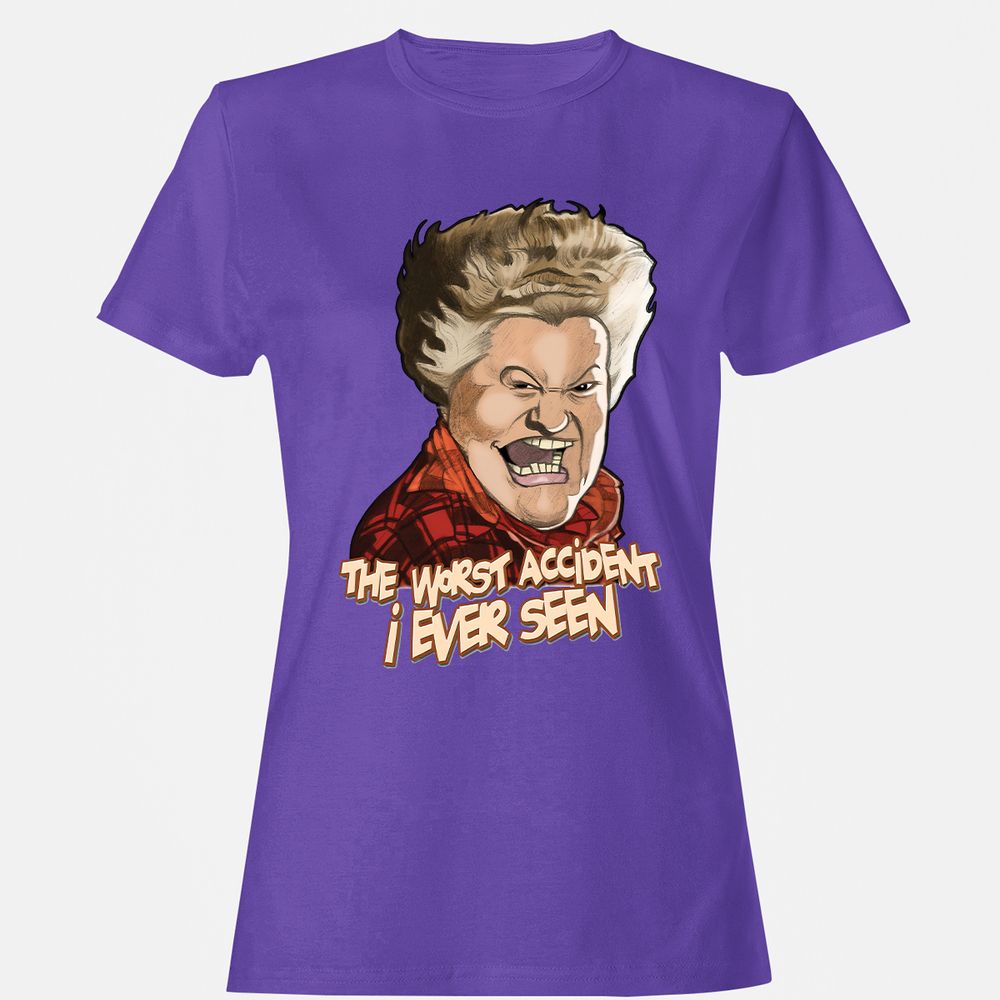 Women's T-Shirt - 5SZ6FY3F - Purple - 12