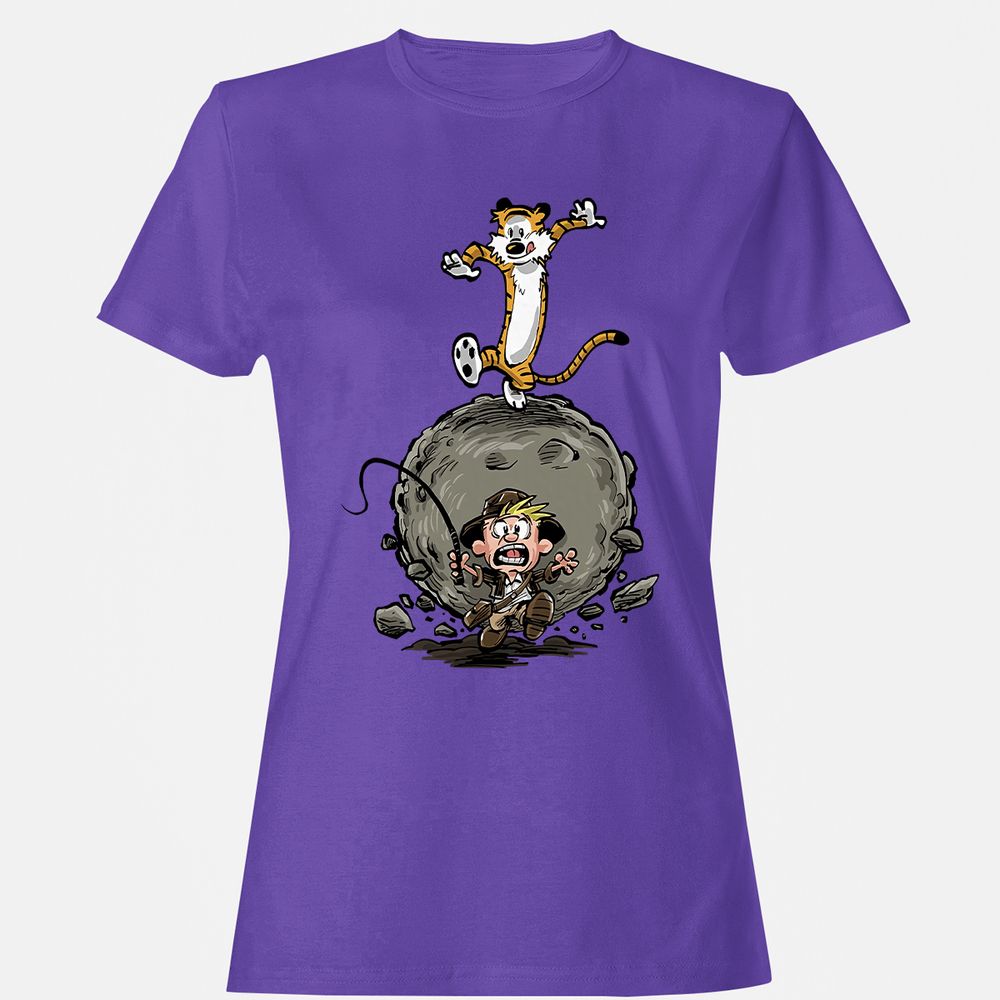 Women's T-Shirt - KV59PA6W - Purple - 12