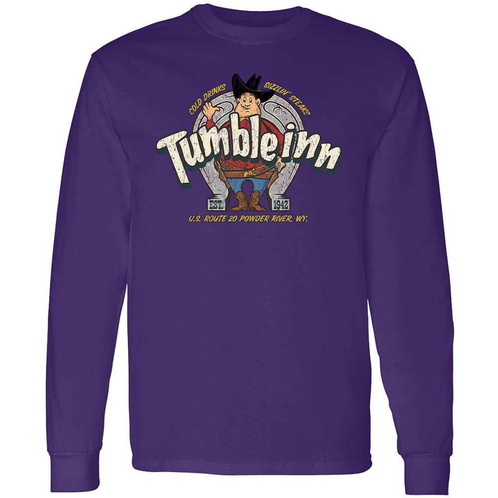 Long Sleeve T-Shirt - GQ35Q9GD - Purple - 12