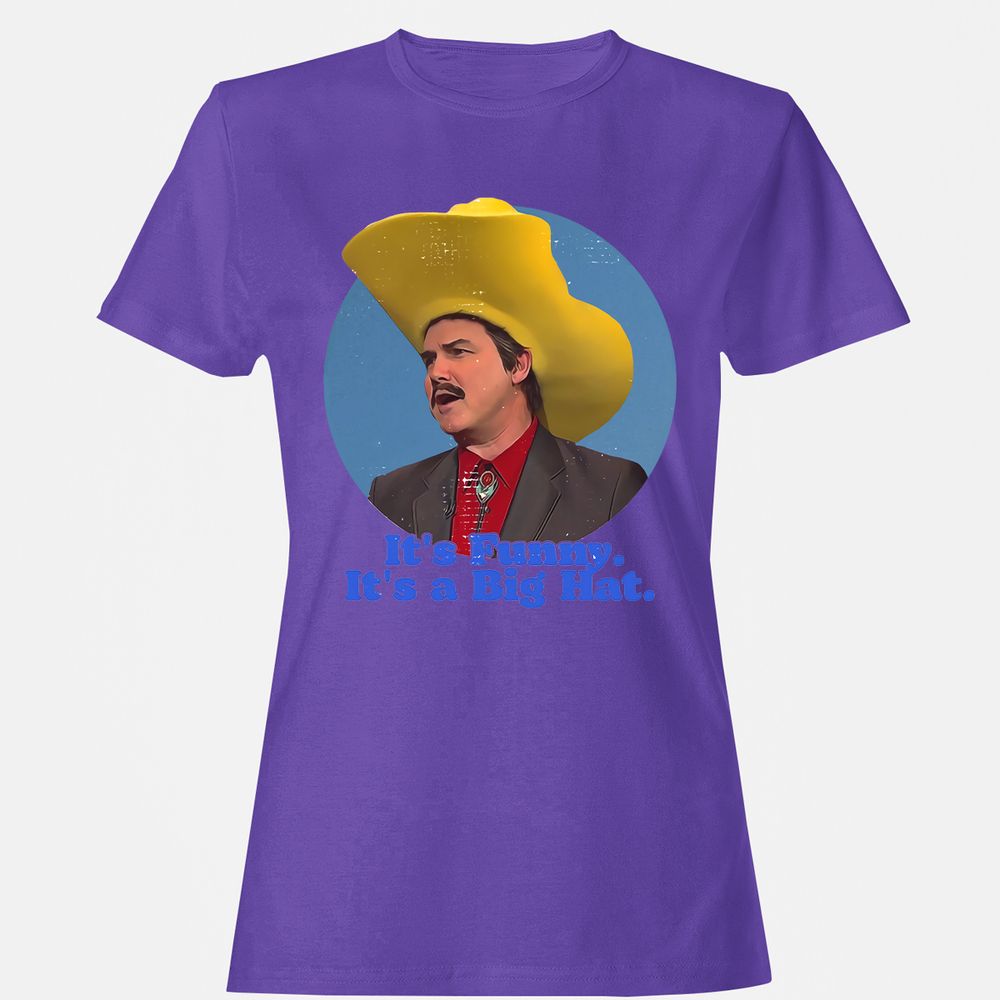 Women's T-Shirt - Q3K5B9JH - Purple - 12
