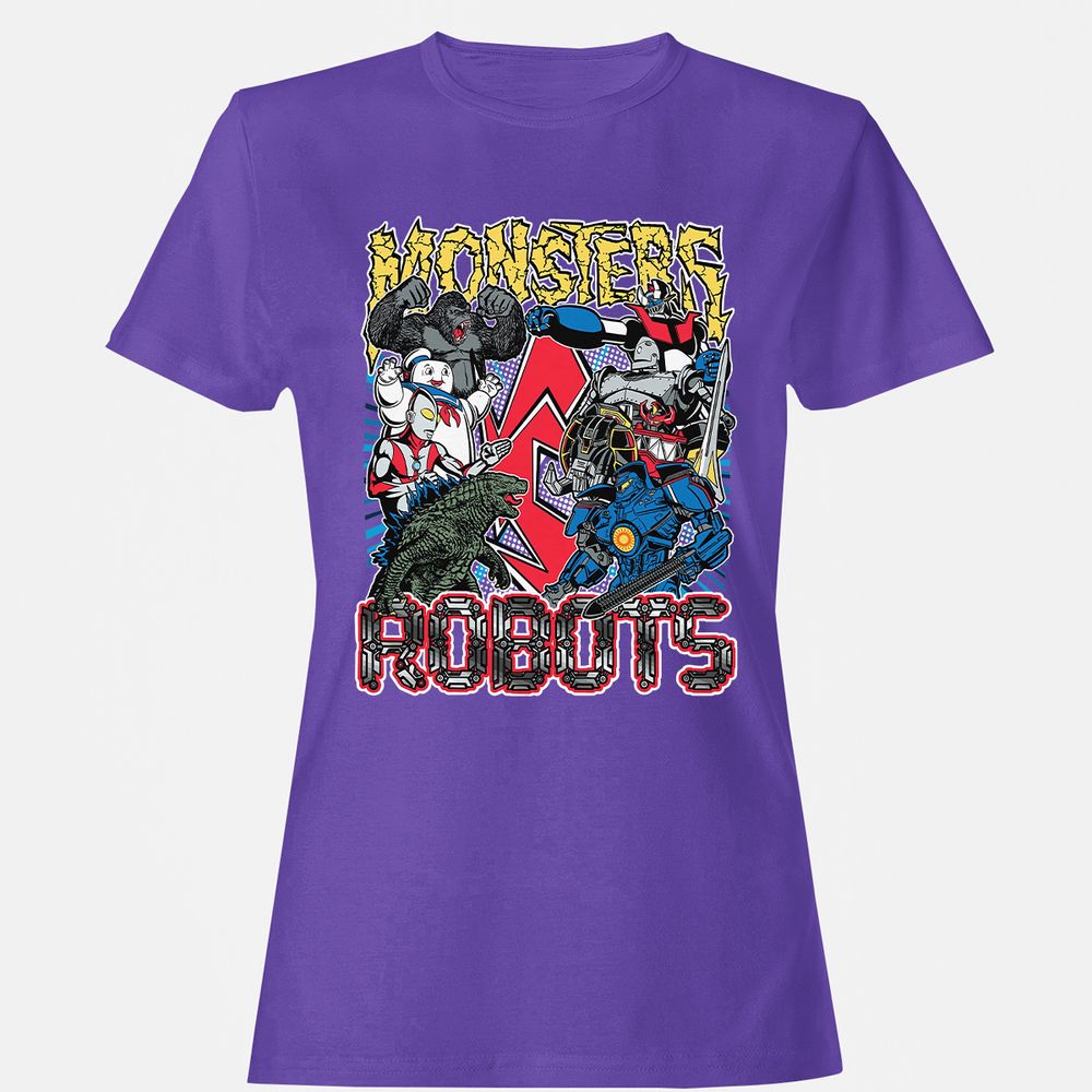 Women's T-Shirt - 51R5GFNY - Purple - 12