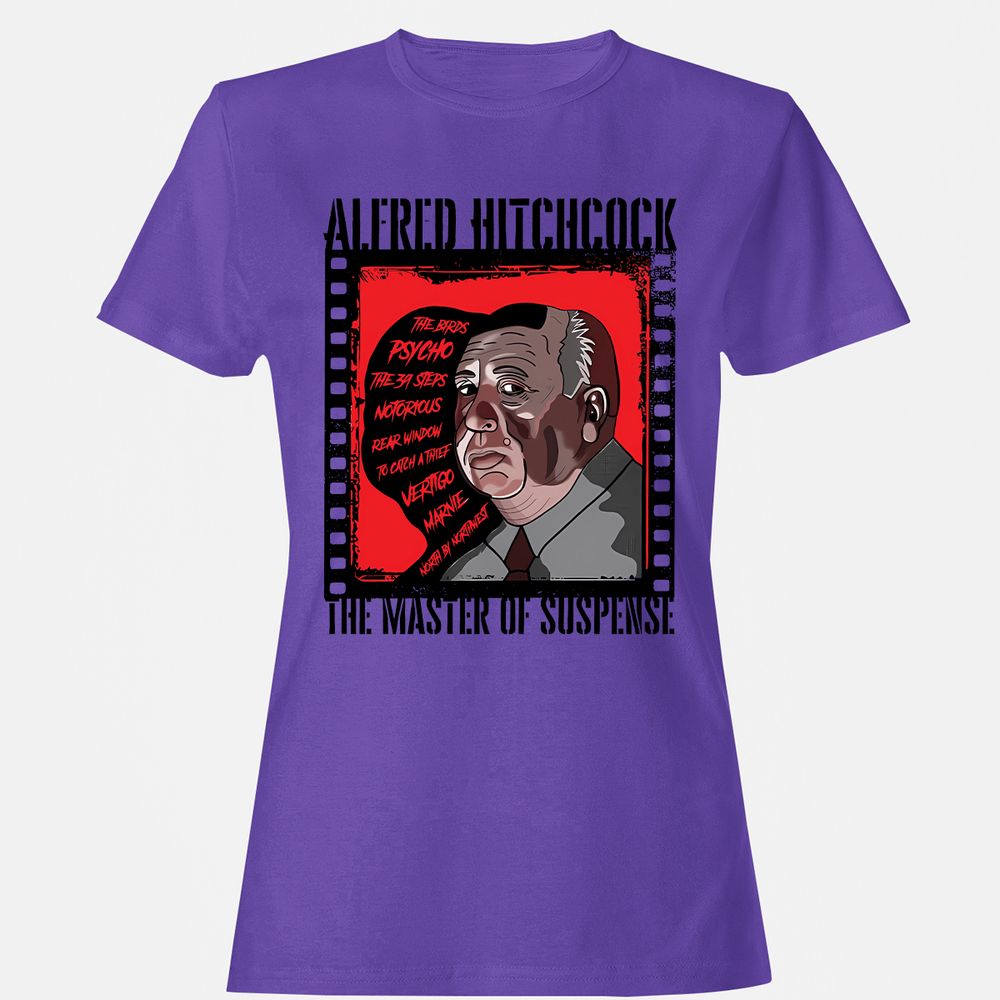 Women's T-Shirt - 89LMNP1Q - Purple - 12