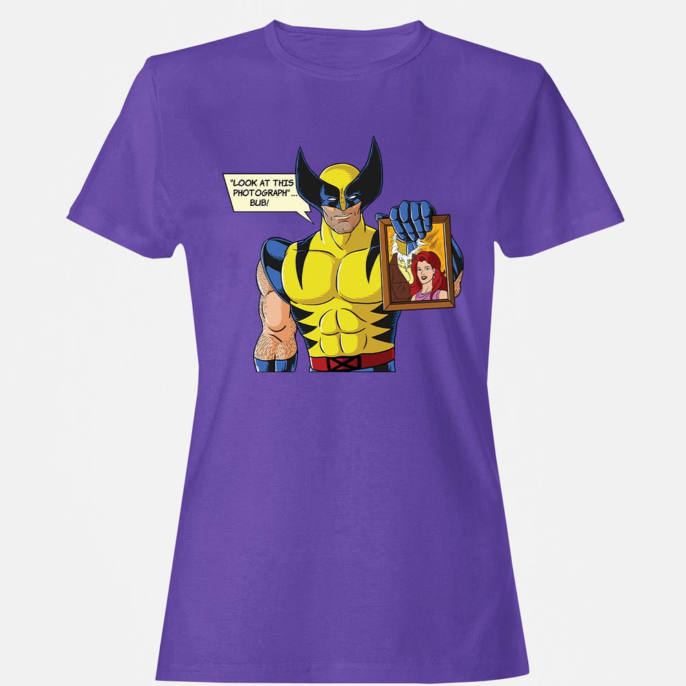 Women's T-Shirt - 3YR3PH6E - Purple - 12