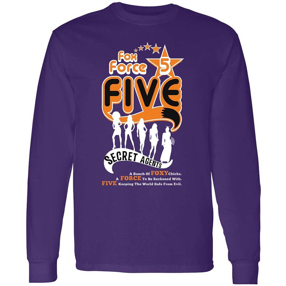 Long Sleeve T-Shirt - 6C36KJRX - Purple - 12