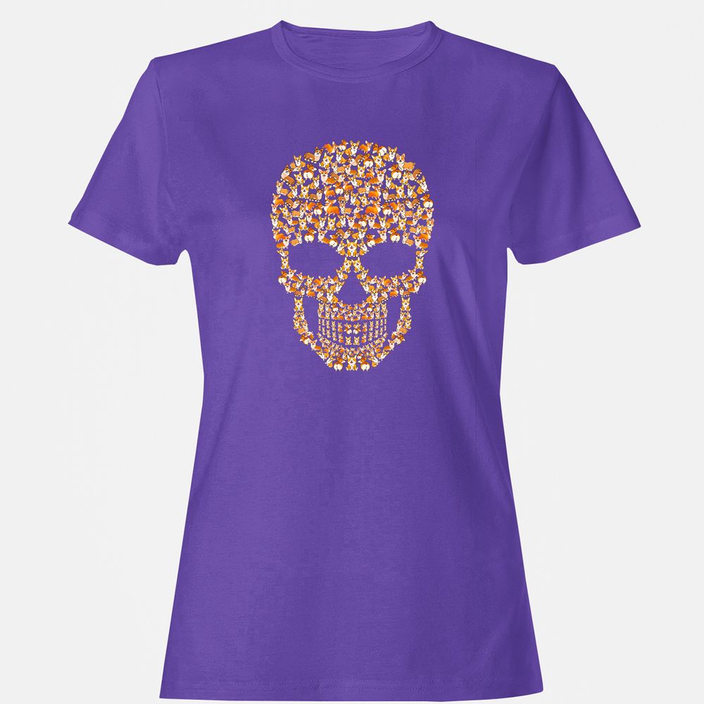 Women's T-Shirt - T7EZFMGA - Purple - 12
