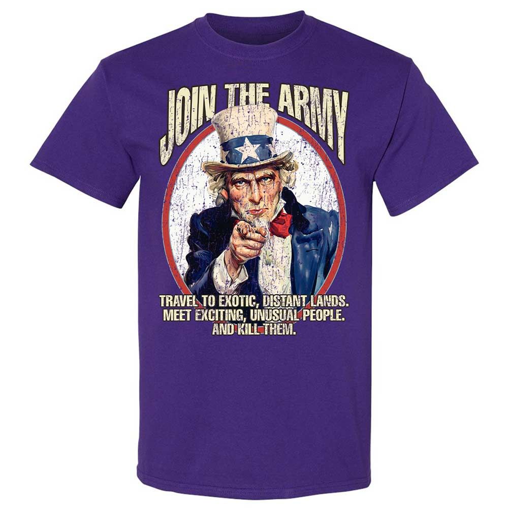 Join The Army - Purple - 12