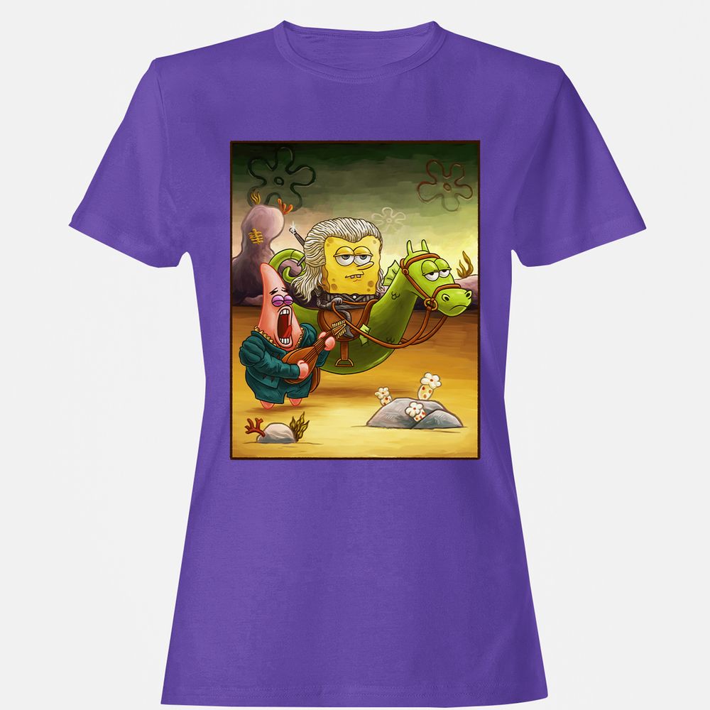 Women's T-Shirt - UQF186YL - Purple - 12