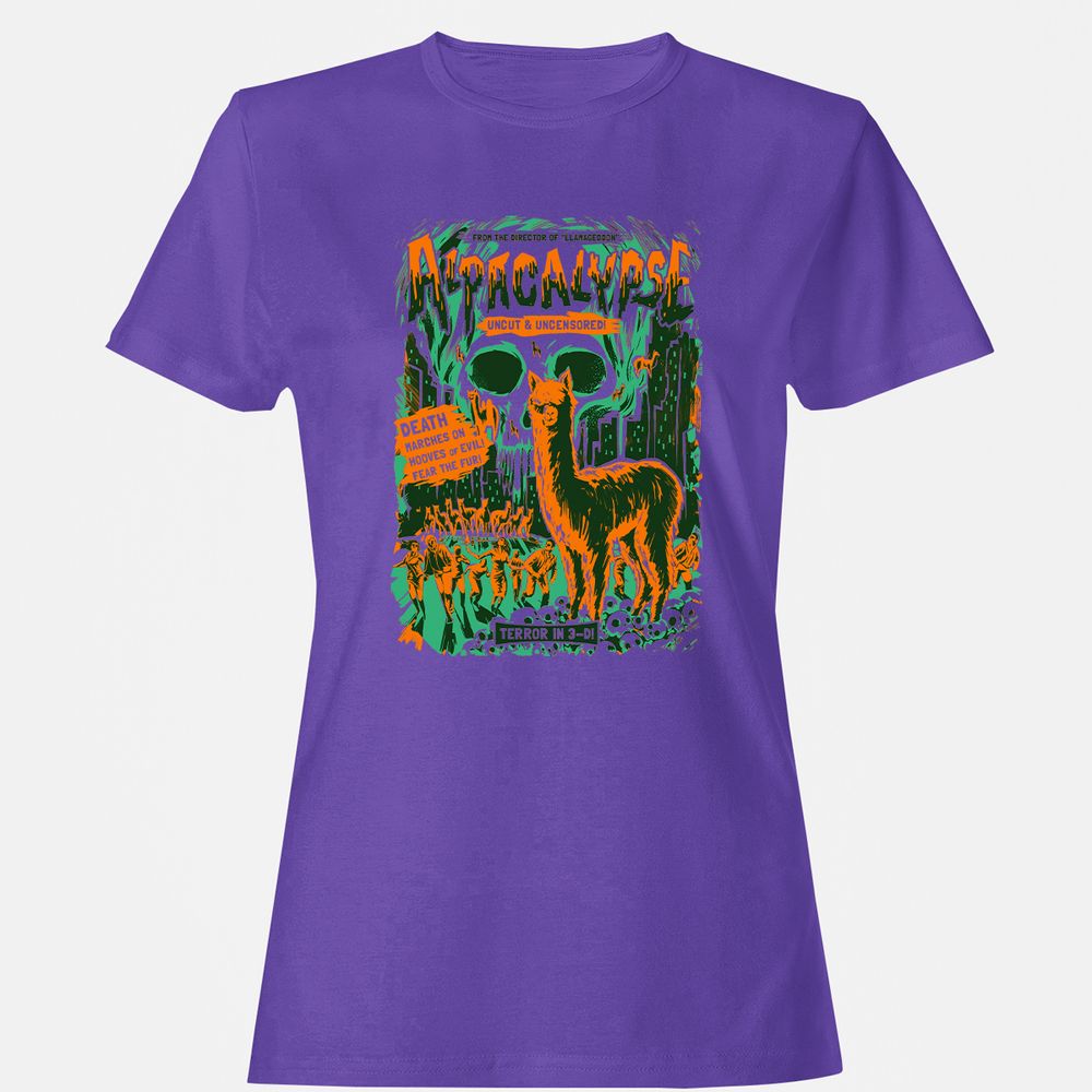 Women's T-Shirt - WE8VYNJ8 - Purple - 12