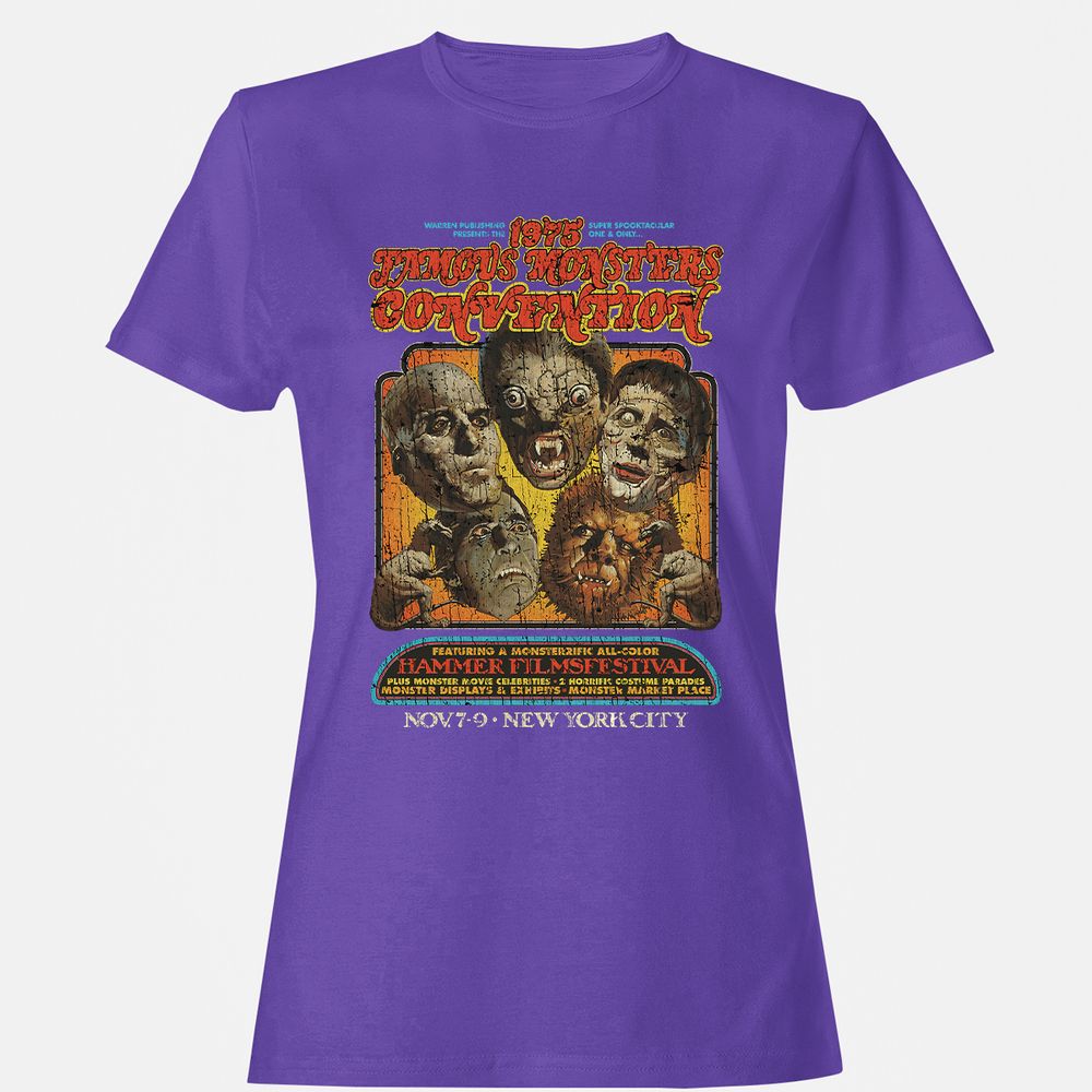 Women's T-Shirt - KH8GQTSQ - Purple - 12