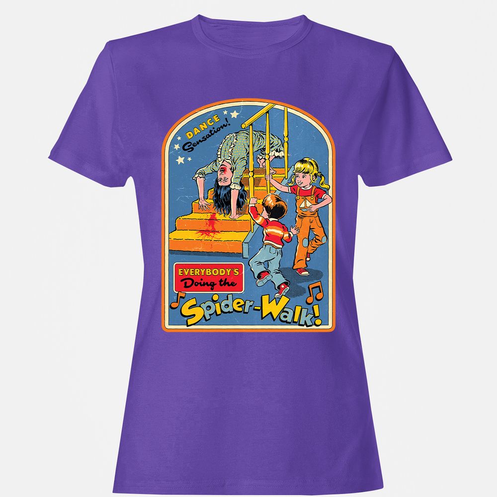 Women's T-Shirt - 5C9R85VL - Purple - 12