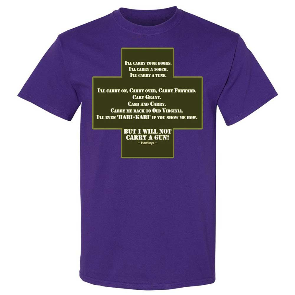 I Will Not Carry a Gun - Purple - 12