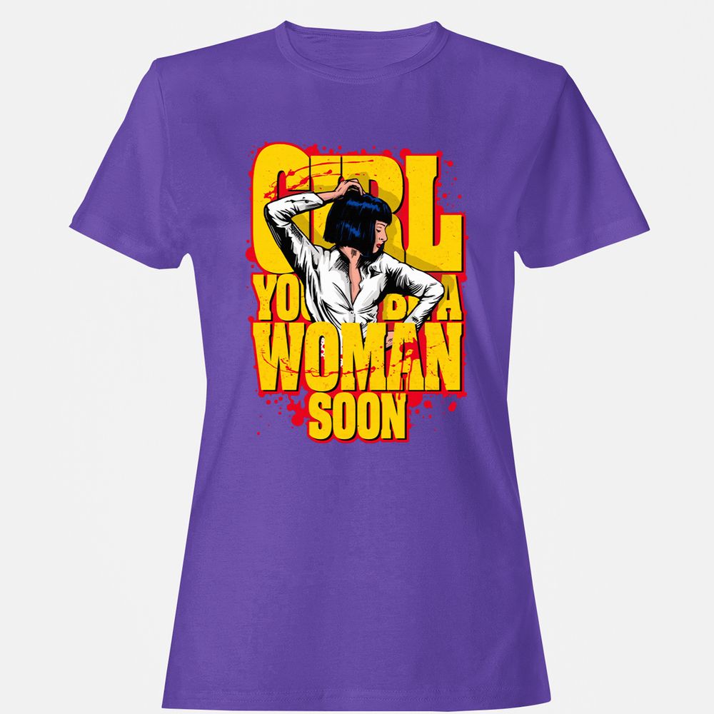 Women's T-Shirt - KTYFUN24 - Purple - 12