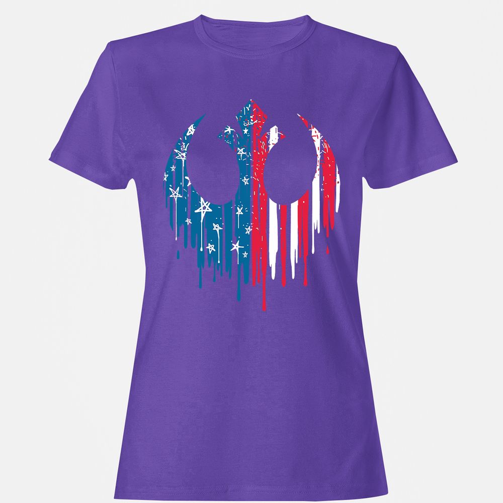 Women's T-Shirt - LUNQ2L4H - Purple - 12