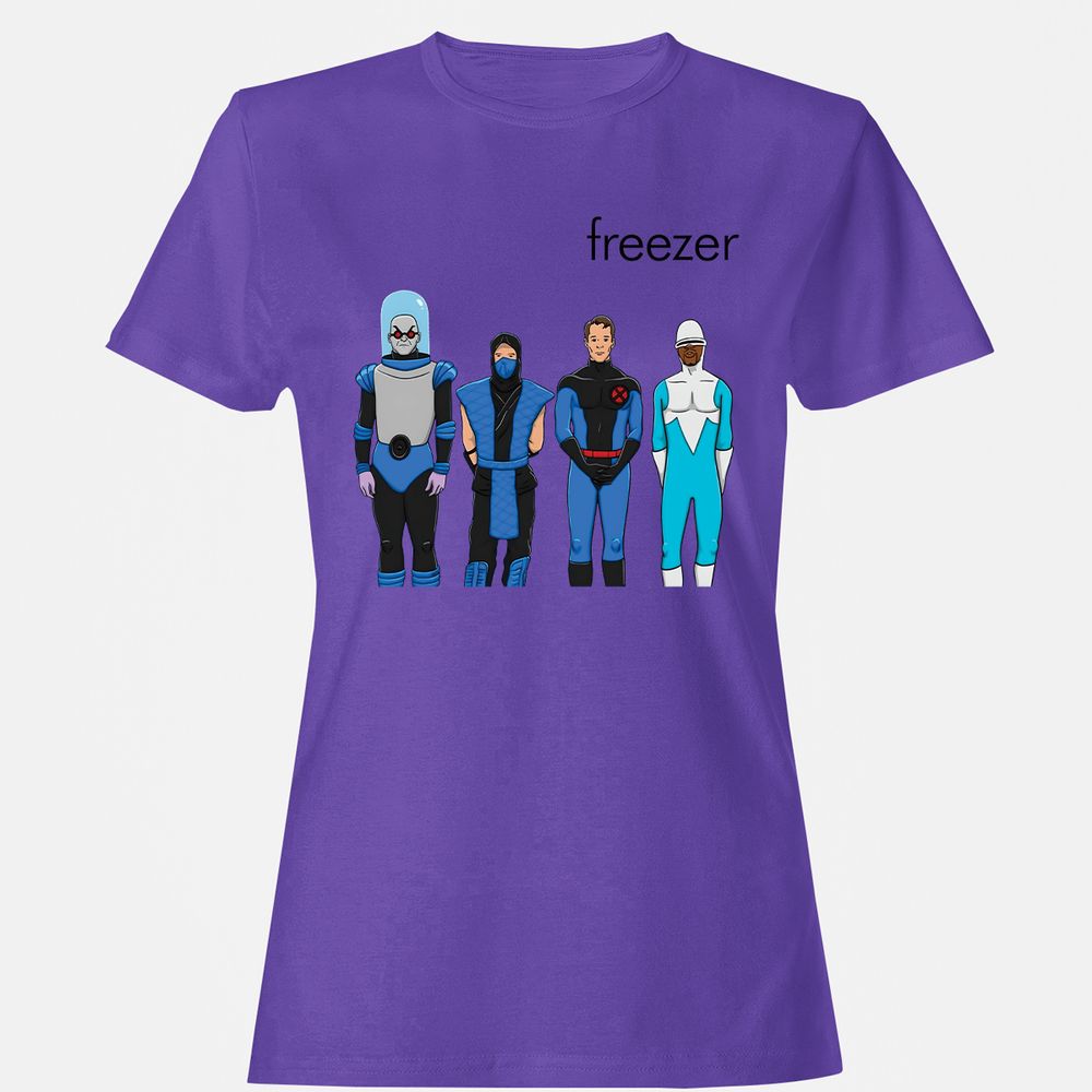 Women's T-Shirt - QSCT6XPG - Purple - 12