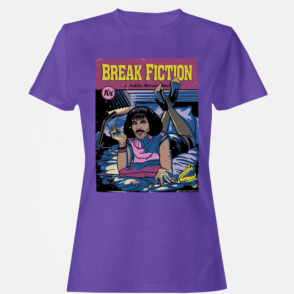 Women's T-Shirt - 8NEC78U1 - Purple - 12