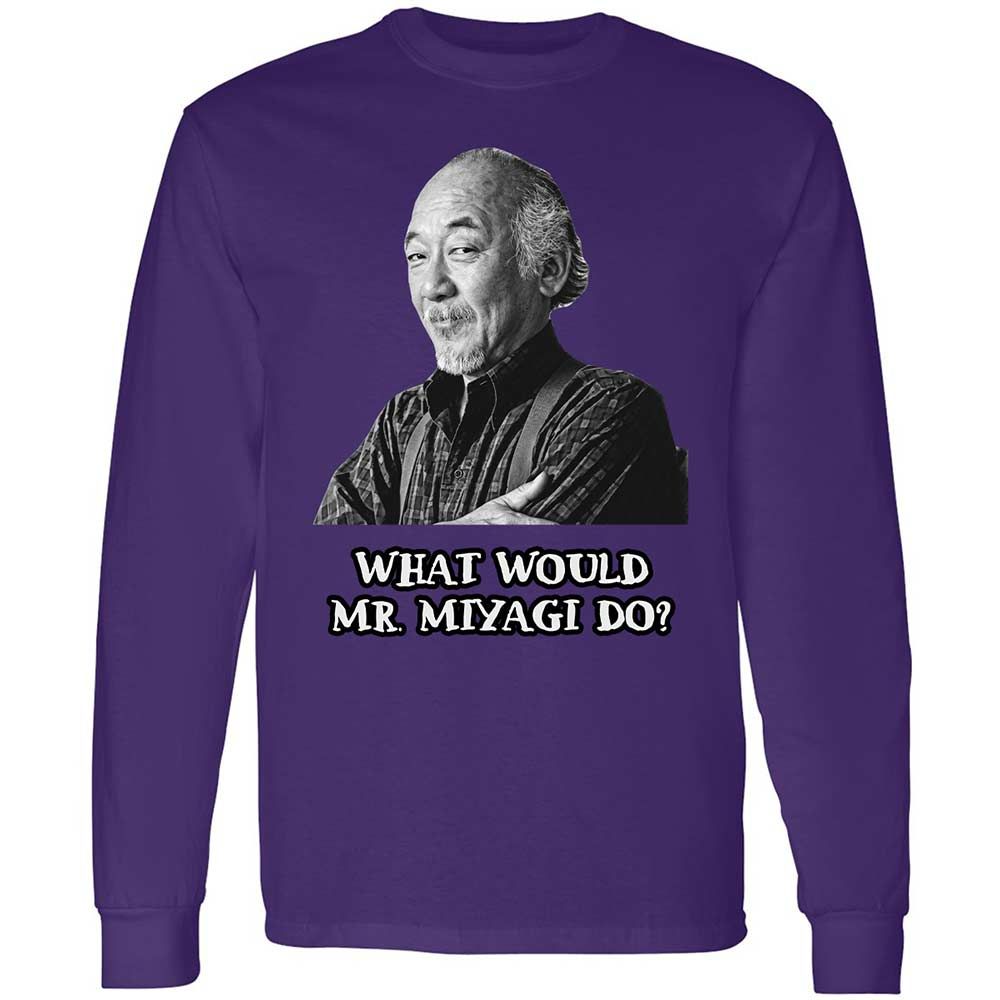 Long Sleeve T-Shirt - XMMZX1TF - Purple - 12