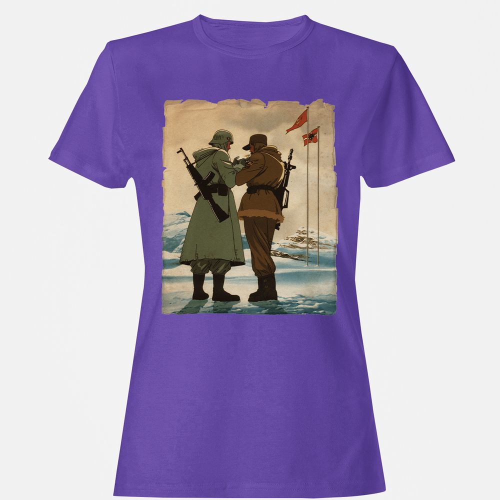 Women's T-Shirt - MX4BX8P1 - Purple - 12