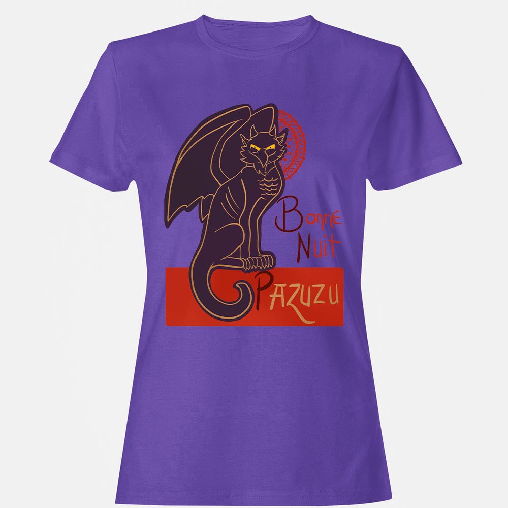 Women's T-Shirt - FJK94KBV - Purple - 12