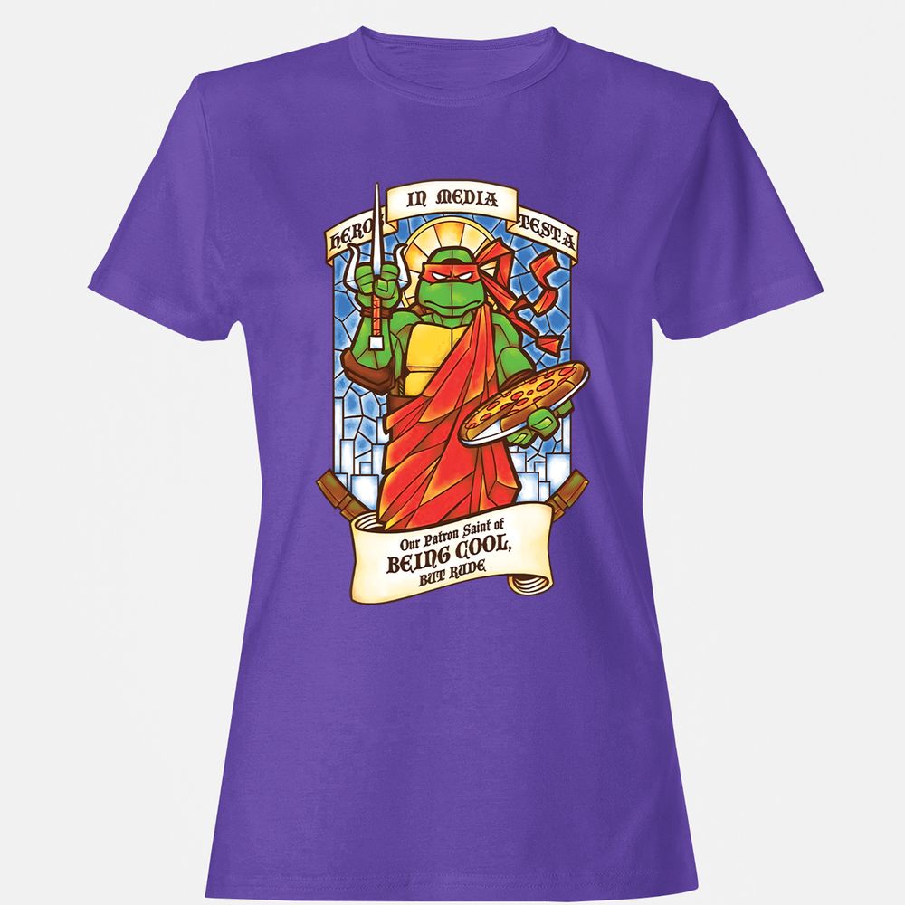 Women's T-Shirt - PJMZD5R2 - Purple - 12