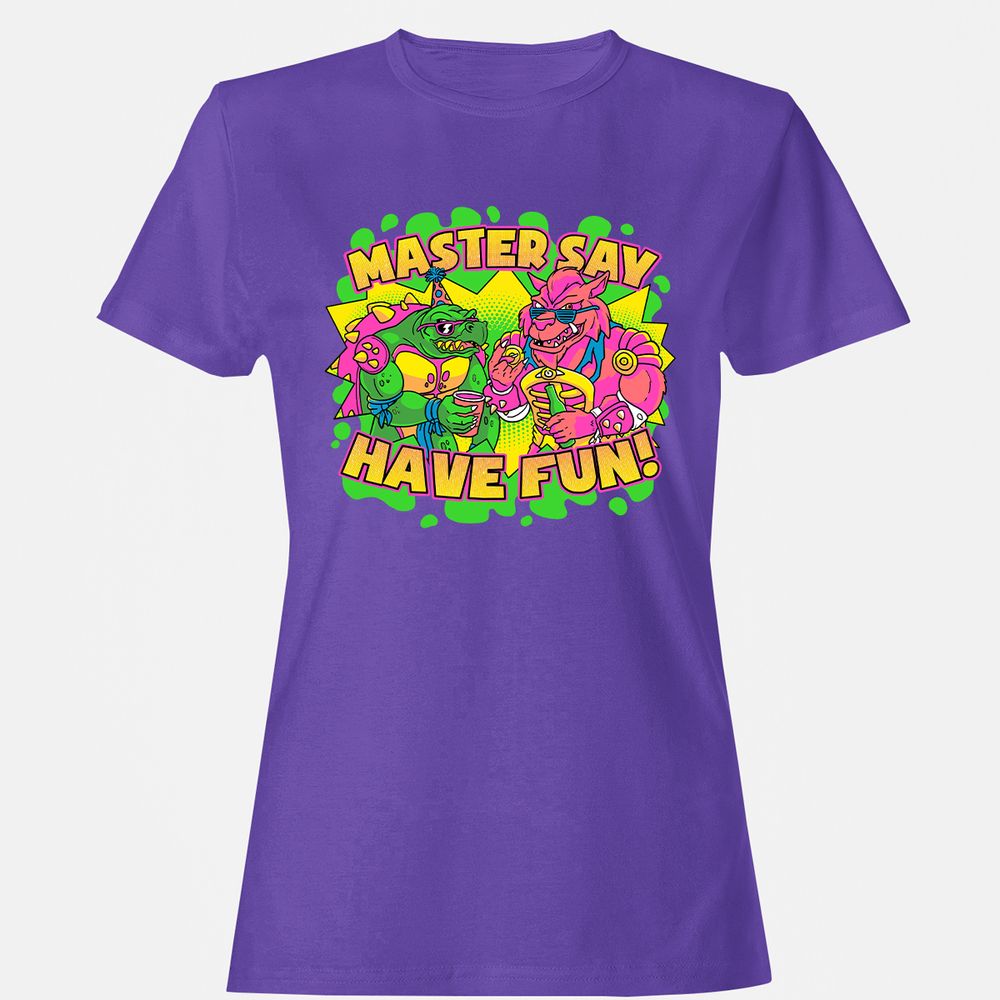 Women's T-Shirt - QCKKSWMU - Purple - 12