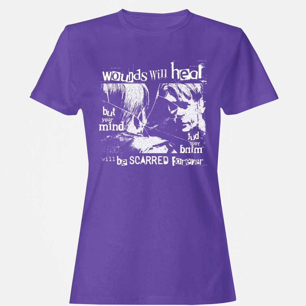 Women's T-Shirt - TNBR3N7P - Purple - 12