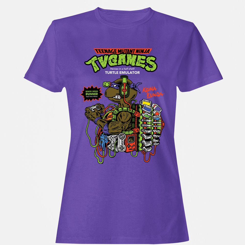 Women's T-Shirt - C85UCDN5 - Purple - 12