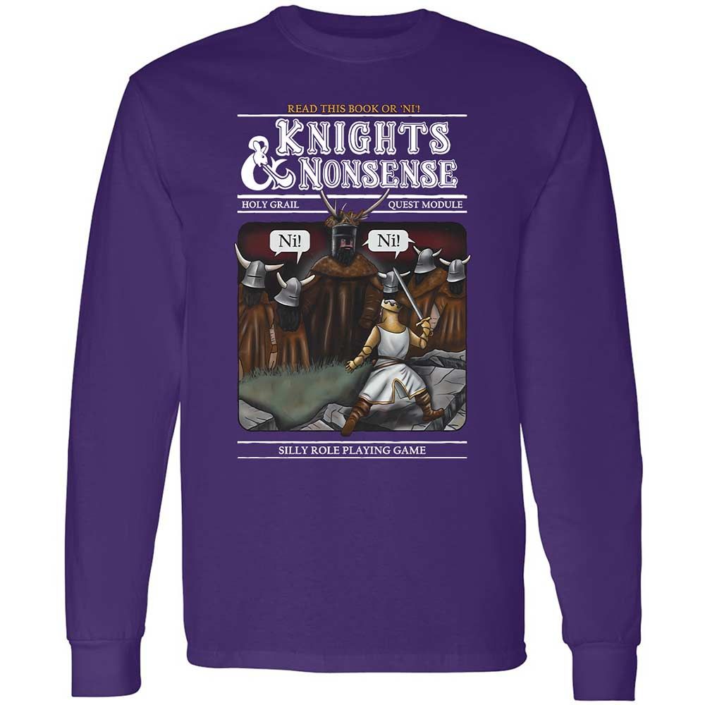 Long Sleeve T-Shirt - BPYHRS3Z - Purple - 12