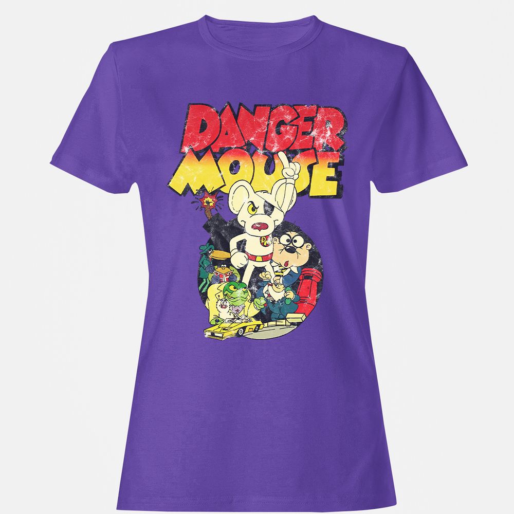 Women's T-Shirt - 8G2CDBSK - Purple - 12