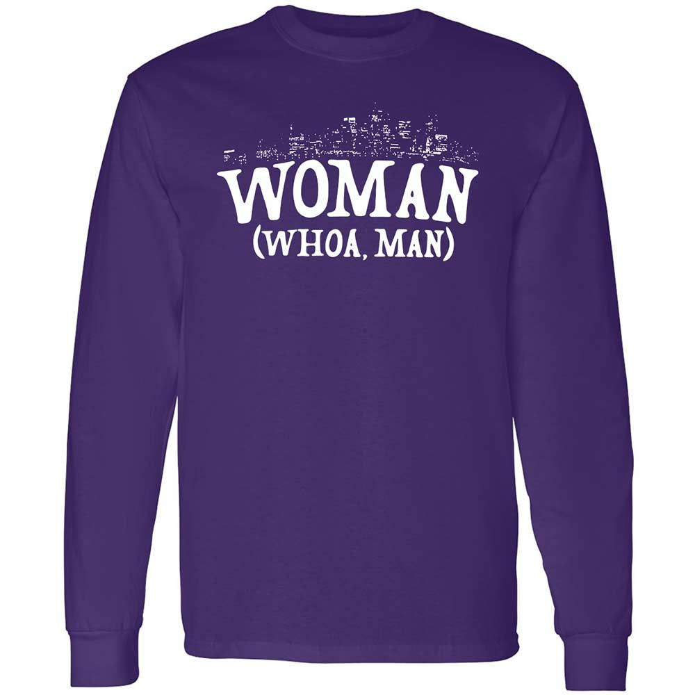 Woman - Whoa, Man - Purple - 12