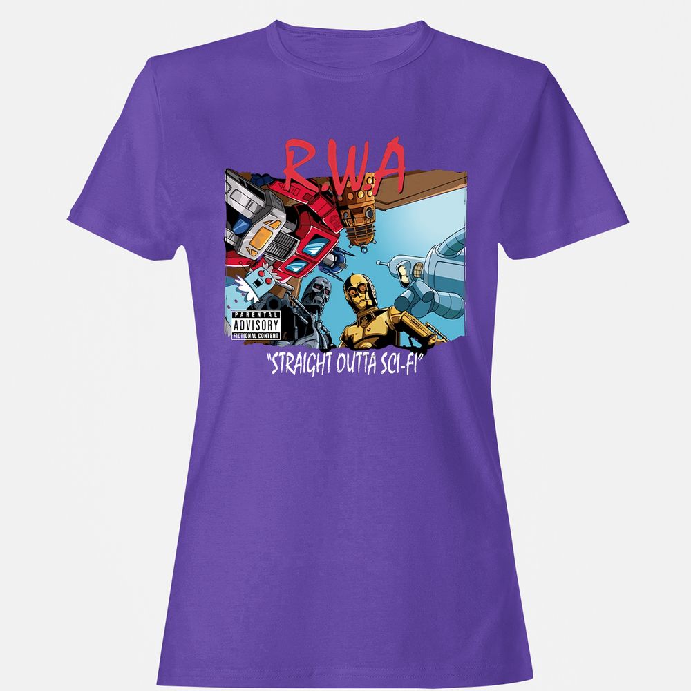 Women's T-Shirt - 9HFRHQR4 - Purple - 12