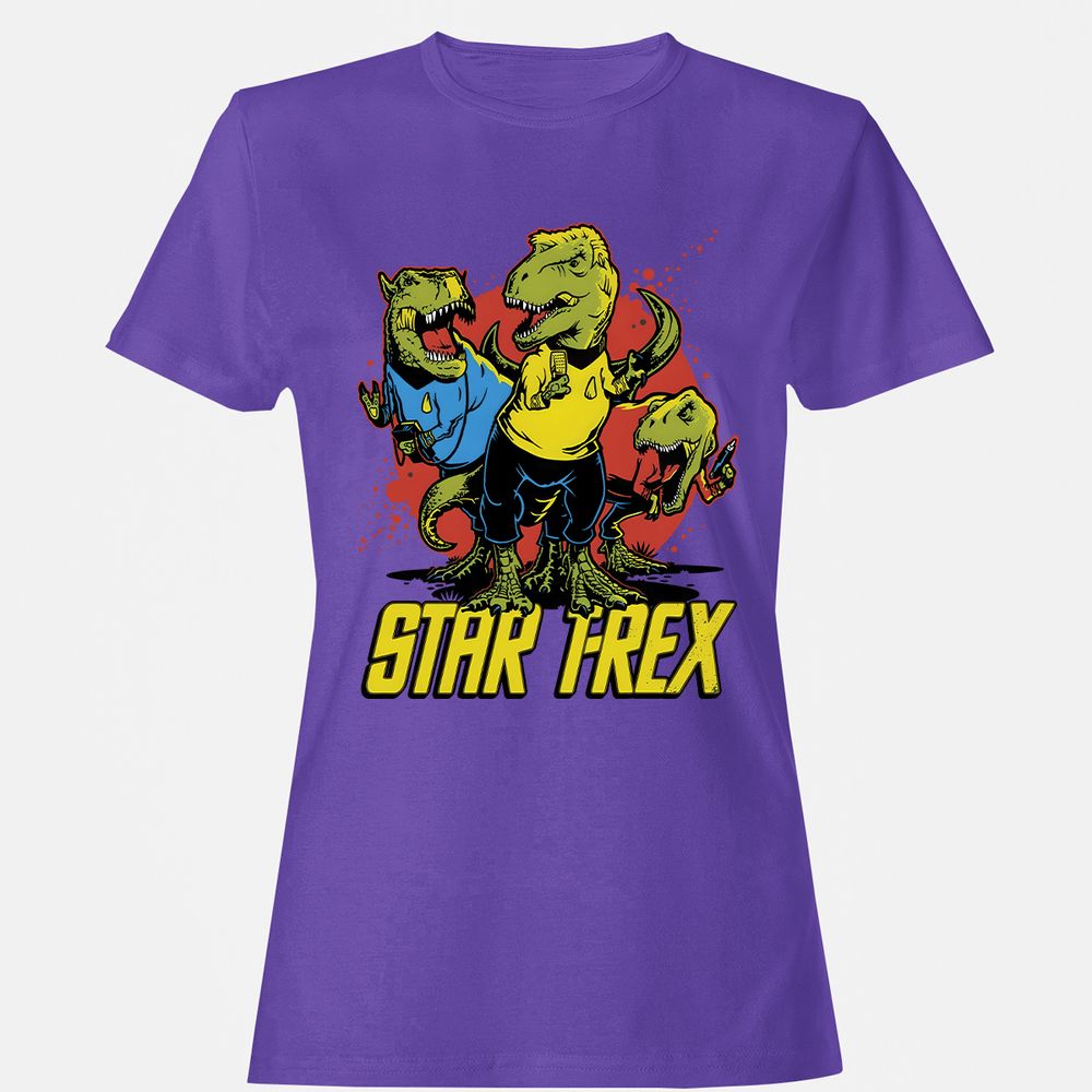 Women's T-Shirt - FD3NP9PQ - Purple - 12