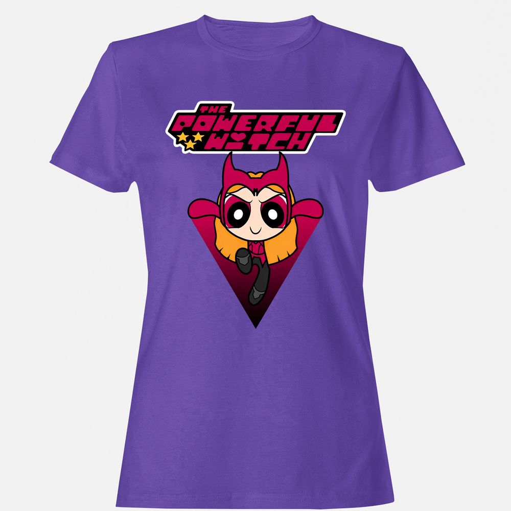 Women's T-Shirt - HN98M8SV - Purple - 12