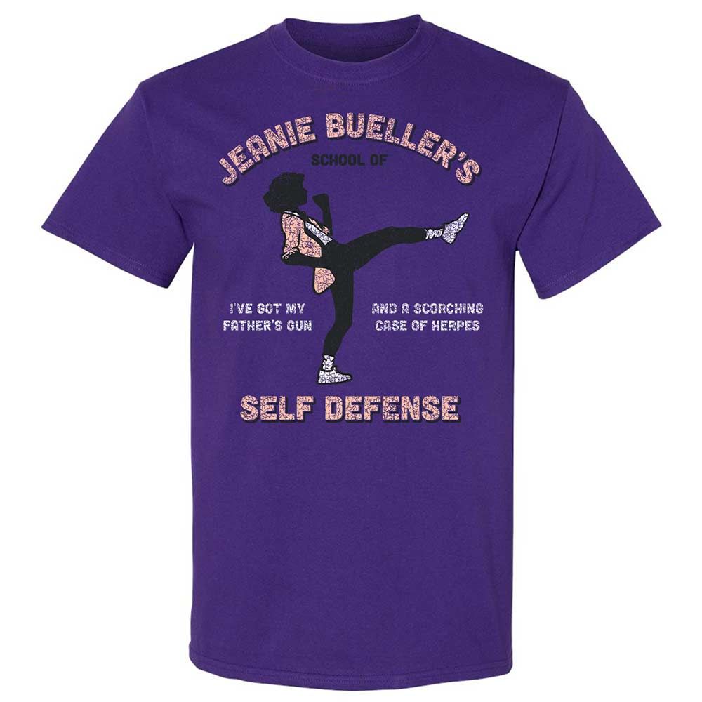 Classic Unisex T-Shirt - Q5BBHUB3 - Purple - 12