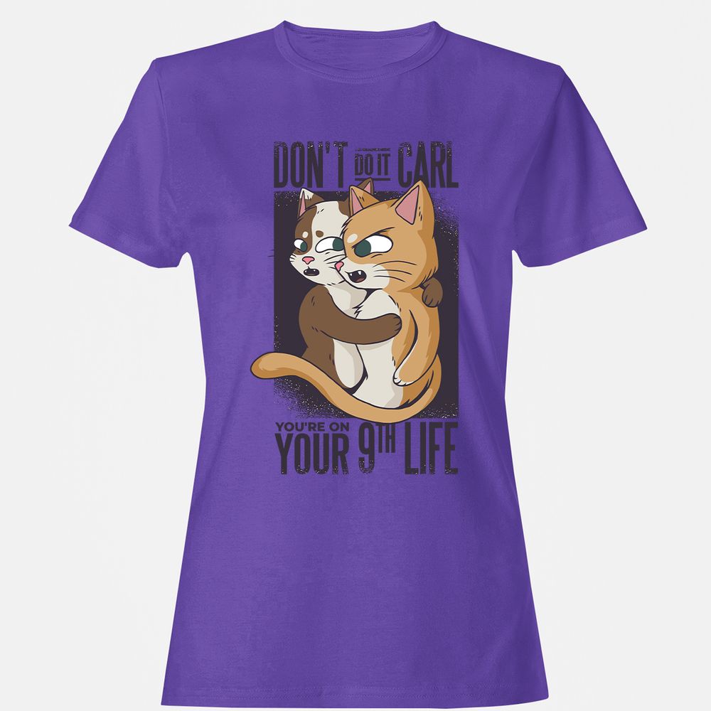 Women's T-Shirt - JQX3FYRP - Purple - 12