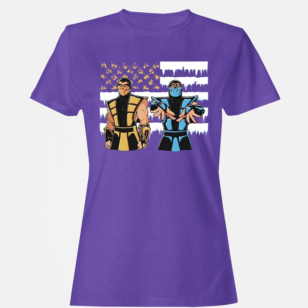 Women's T-Shirt - N4VBYQLL - Purple - 12