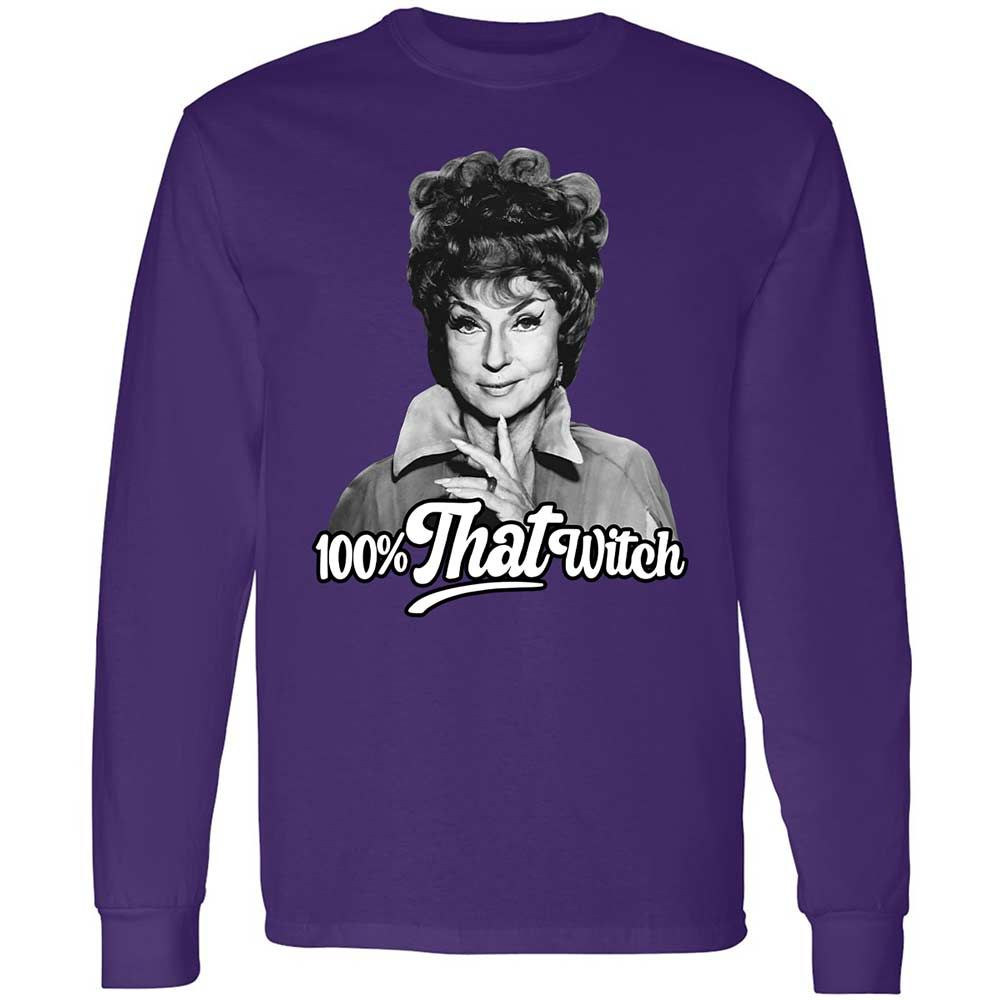 Long Sleeve T-Shirt - RB4QCMXB - Purple - 12