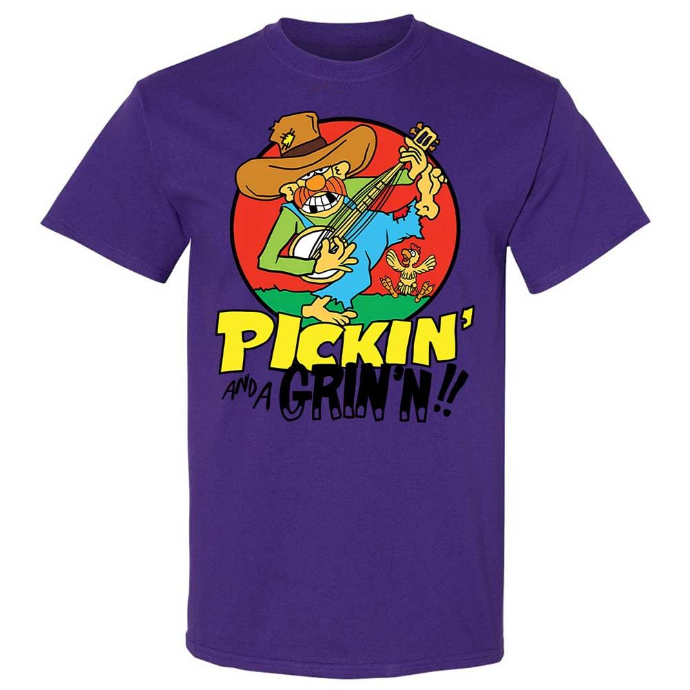 Pickin' and a Grinnin - Purple - 12