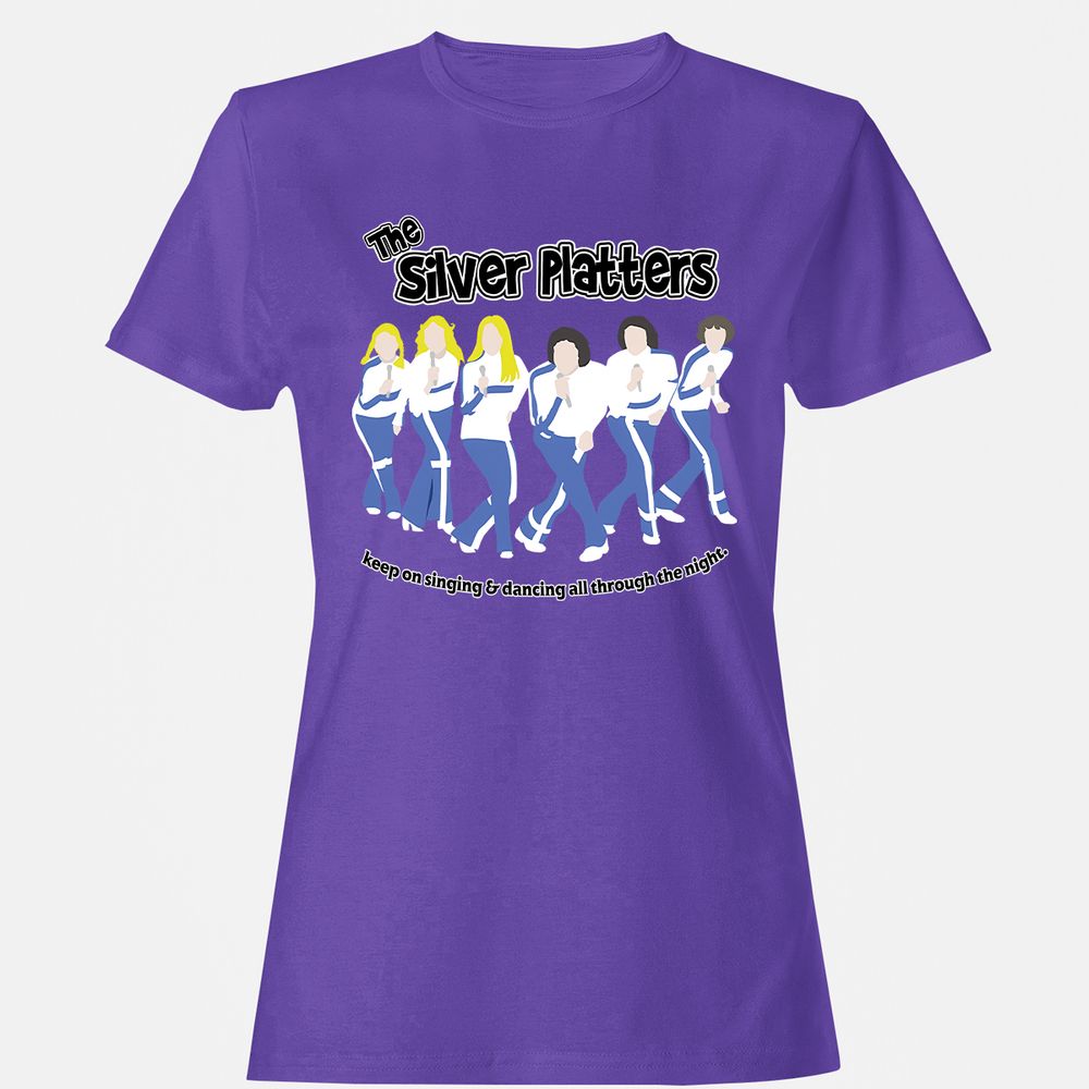 Women's T-Shirt - TNQSRYB7 - Purple - 12
