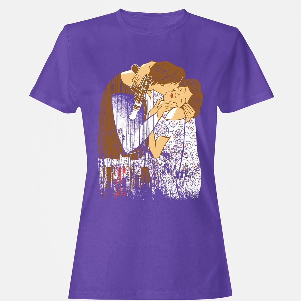 Women's T-Shirt - 8A13H4EQ - Purple - 12