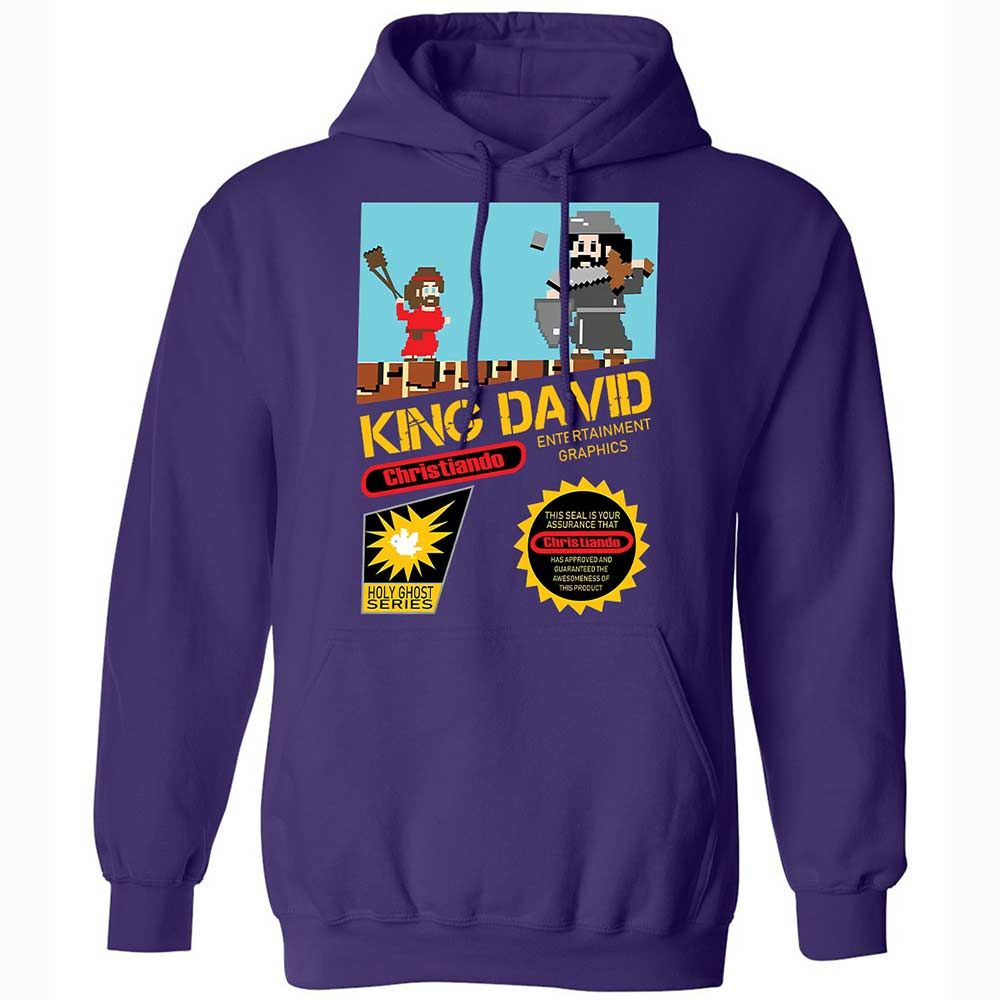 David Vs Goliath Cool Christian - Purple - 12