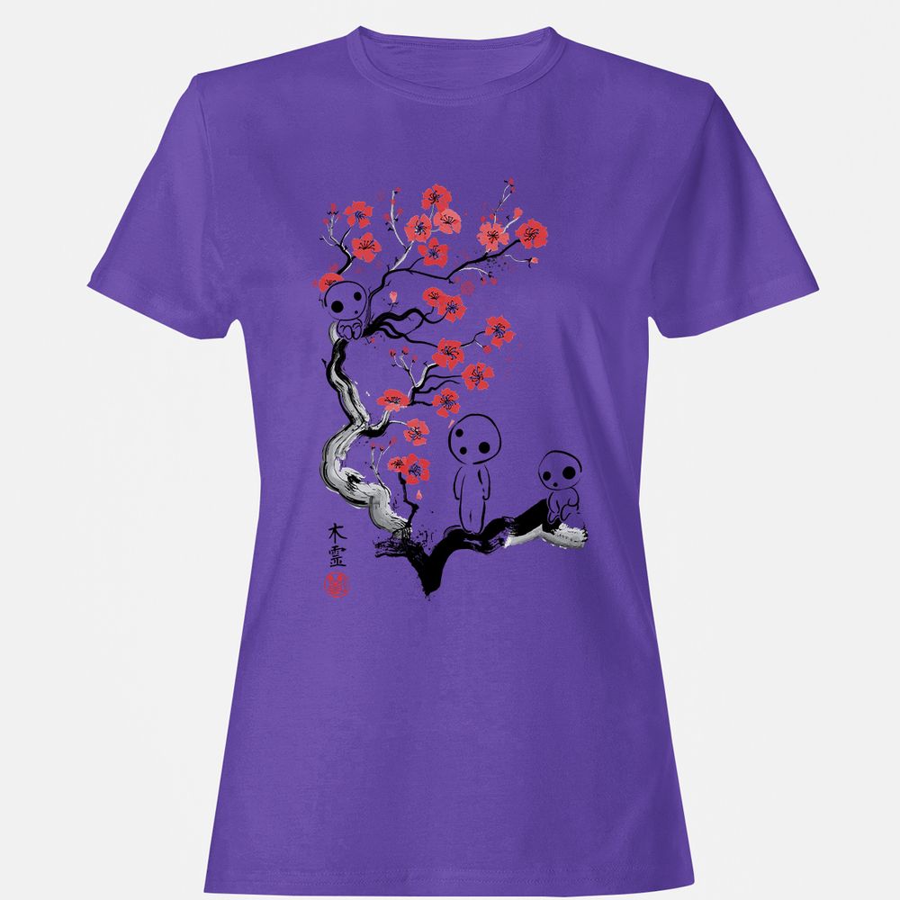 Women's T-Shirt - YMTNF2ZY - Purple - 12