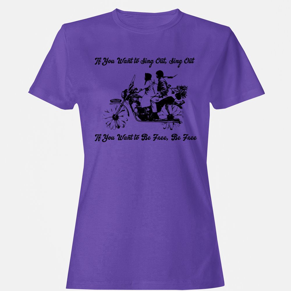 Women's T-Shirt - 827X2YW9 - Purple - 12