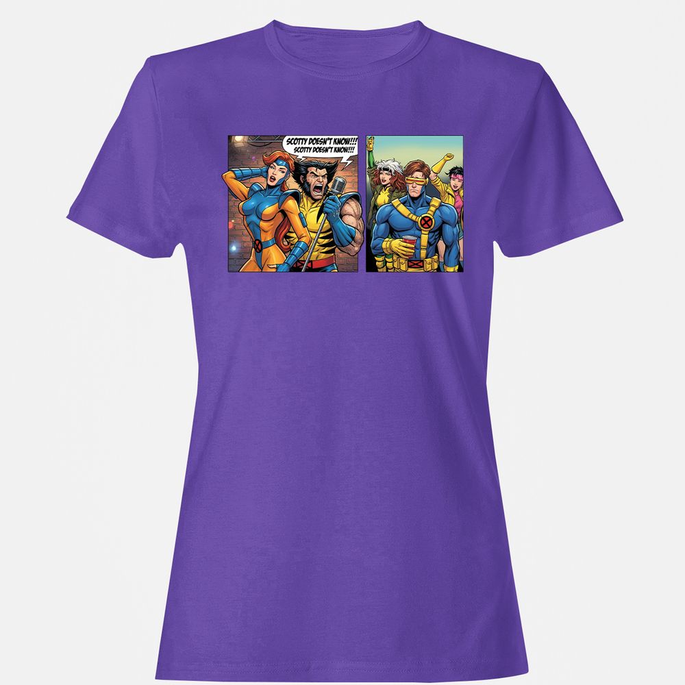 Women's T-Shirt - AF3GDT9N - Purple - 12