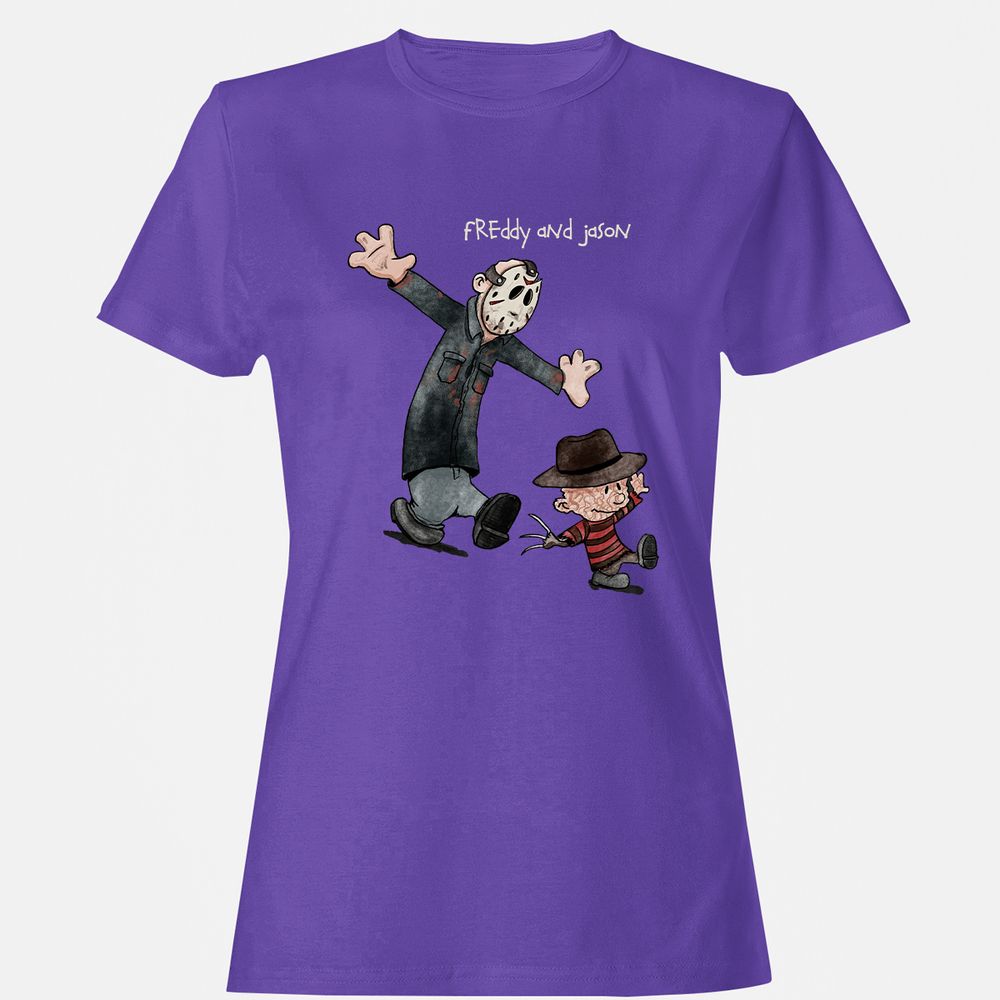Women's T-Shirt - S1SDWNKJ - Purple - 12