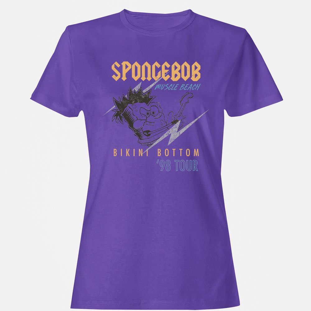 Women's T-Shirt - 3VXGBGMM - Purple - 12