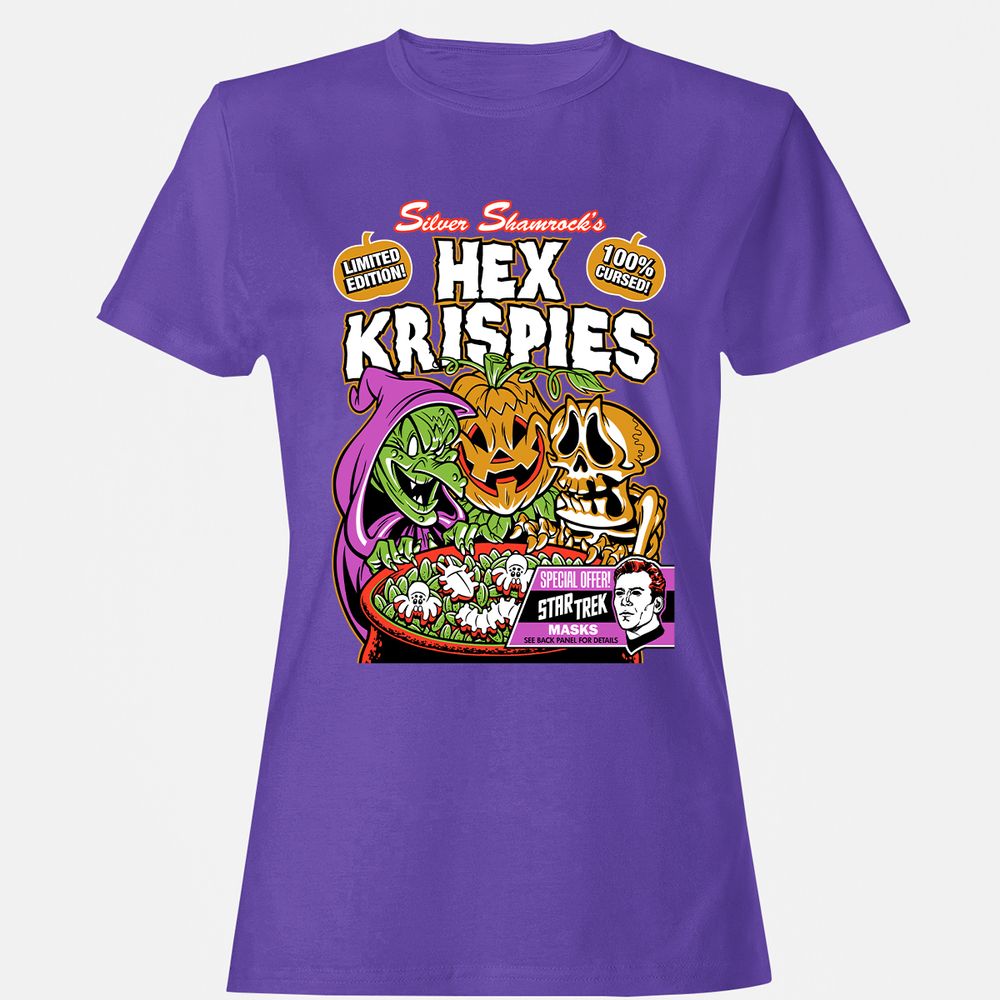 Women's T-Shirt - BW4ZVFZ6 - Purple - 12